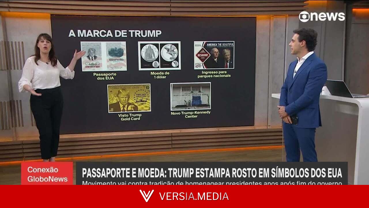 EUA começam a produzir moeda comemorativa de US$ 1 com imagem de Trump