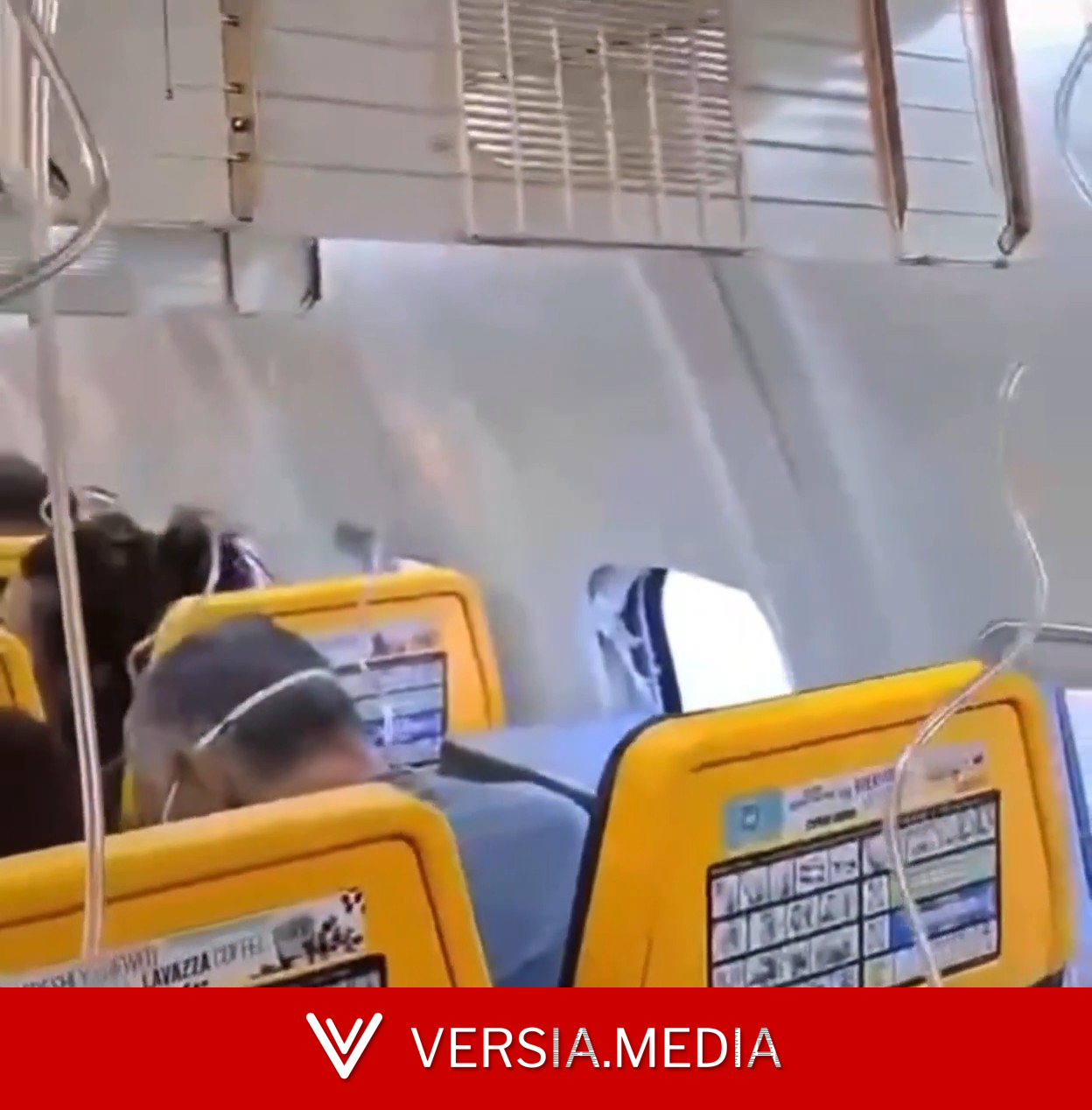 Sugado para fora de avião: Mulher conta que segurou marido pelas pernas; 'Se morrermos, morreremos juntos'