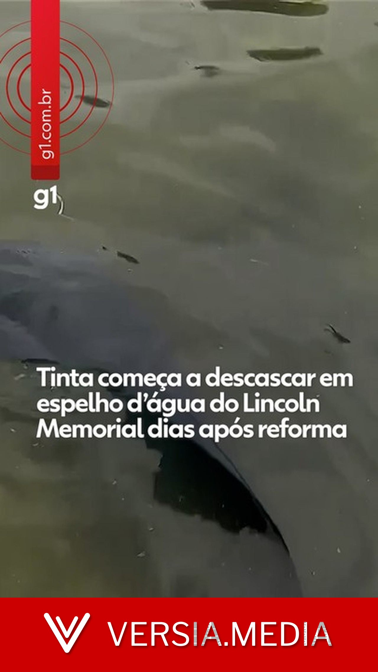 Espelho d'água de Washington tem reforço na vigilância após Trump culpar vândalos por algas