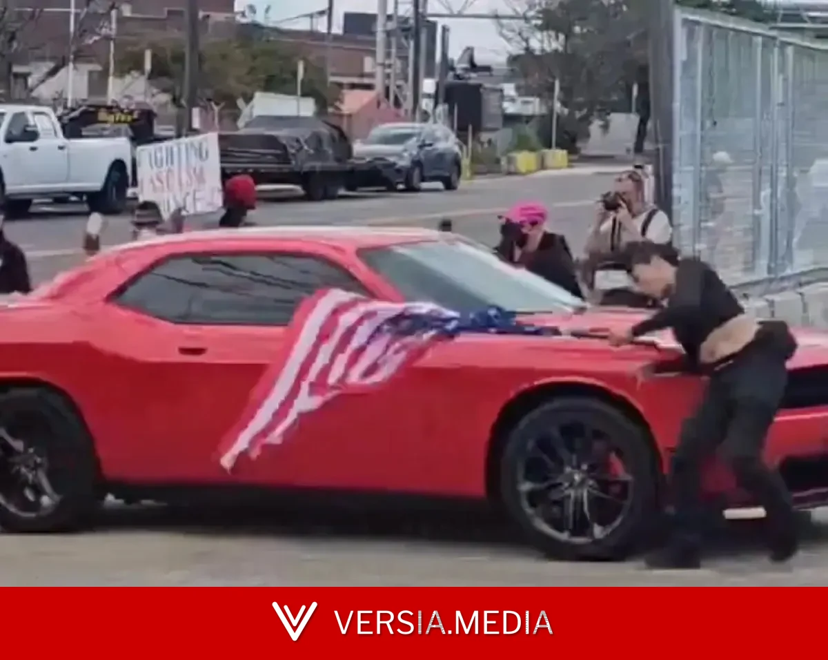 Mulher é atropelada por carro durante protesto contra o ICE nos Estados Unidos