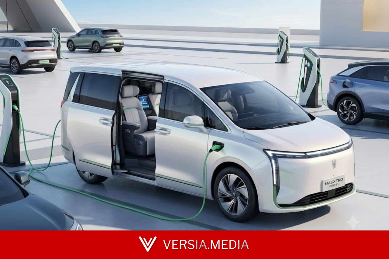 Maextro V800: a aposta da Huawei em uma minivan elétrica de ultra luxo