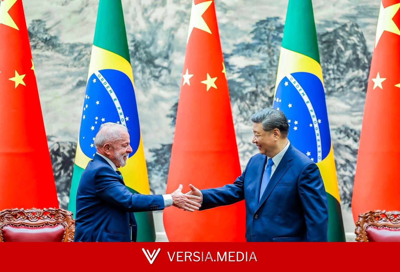 Xi Jinping diz a Lula que a China apoia o Brasil na rejeição à interferência externa