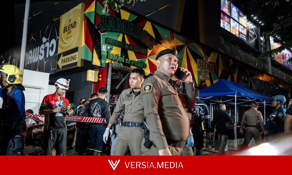 Incêndio em bar deixa 27 mortos na Tailândia