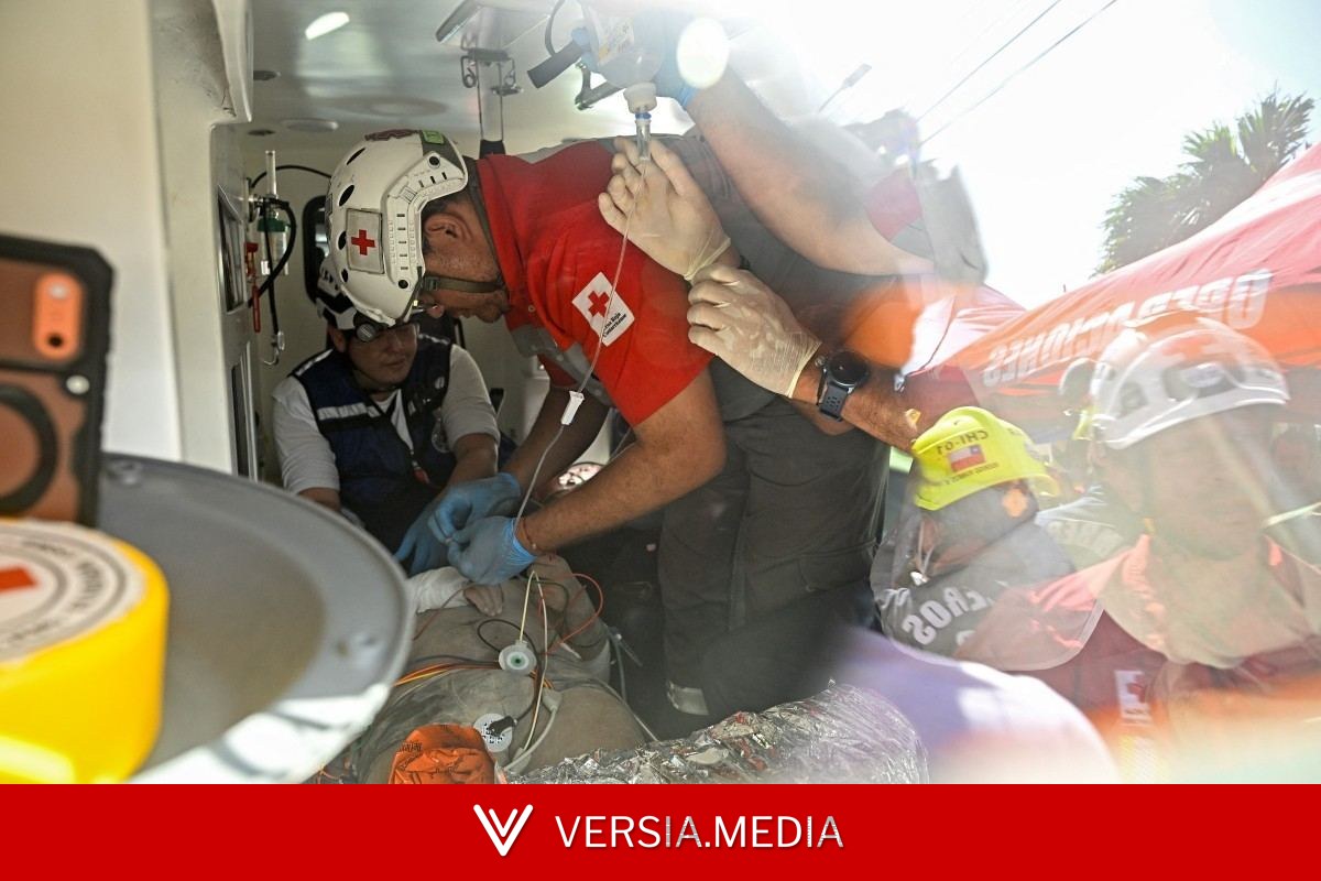 Socorristas resgatam venezuelano soterrado havia 8 dias em 'zona de desastre'