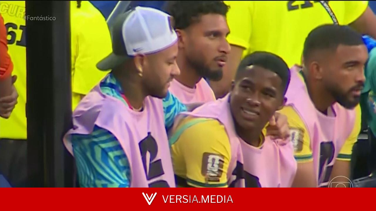 Na estreia do Brasil na Copa, Endrick desabafa com Neymar: 'Se eu pudesse, eu entrava', indica leitura labial — World News | Versia.media