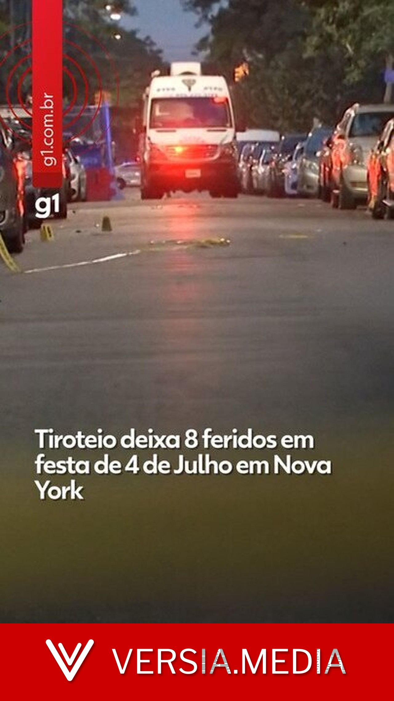Tiroteio deixa 8 feridos em festa de 4 de Julho em Nova York