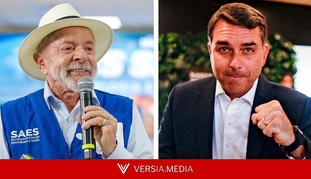 A disputa entre Lula e Flávio Bolsonaro no 2º turno, em nova pesquisa