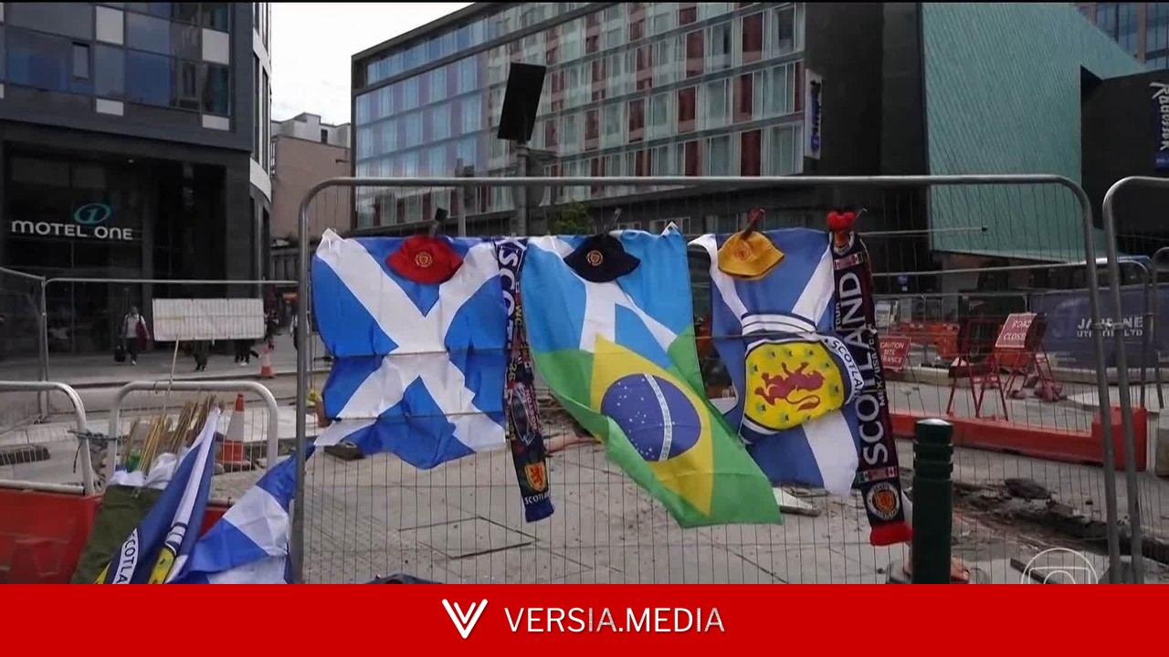 De coração dividido, brasileiro diz que também se sente patriota na Escócia, que enfrenta Brasil na Copa do Mundo