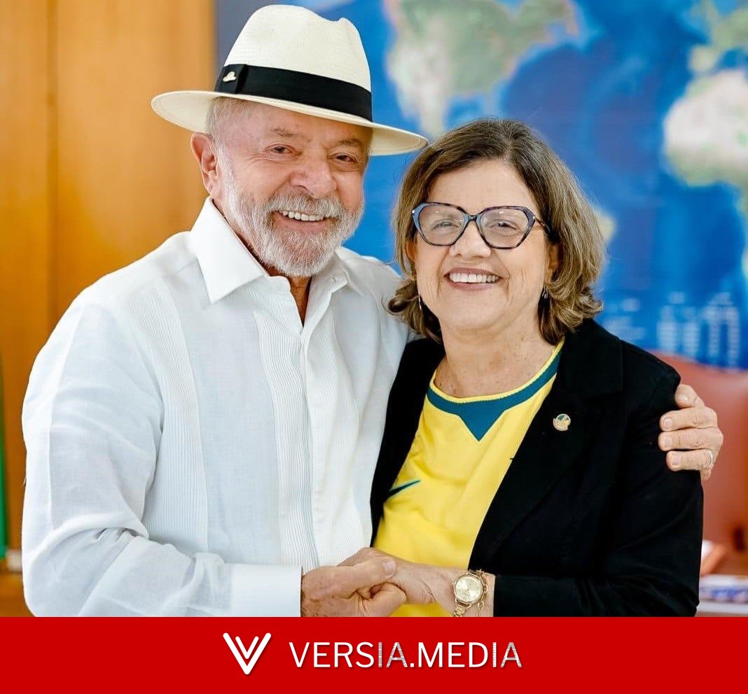 A primeira reunião de Lula com a nova líder do governo no Senado