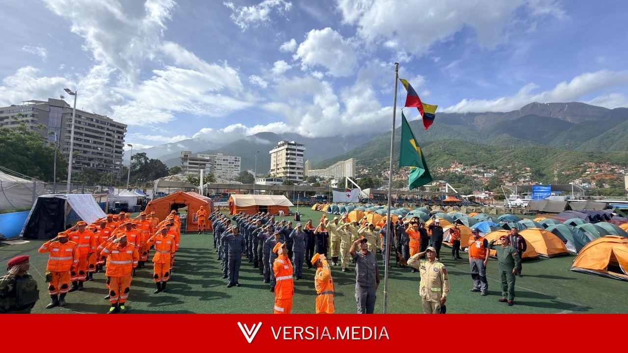 Bombeiros de SP encerram missão de resgate na Venezuela após terremoto e iniciam retorno ao Brasil