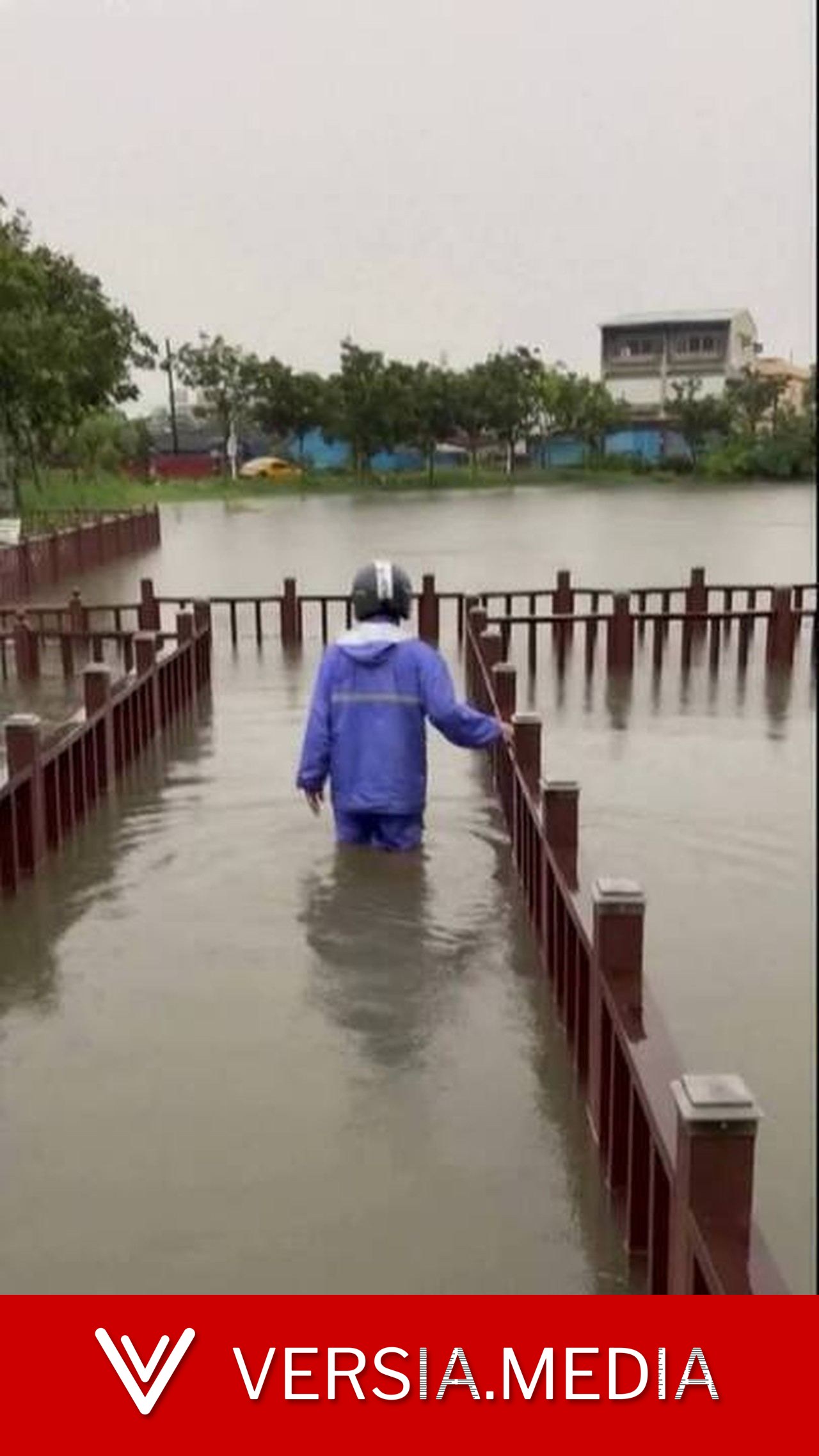 Tufão força evacuação de 2 milhões no Japão e causa enchentes em Taiwan