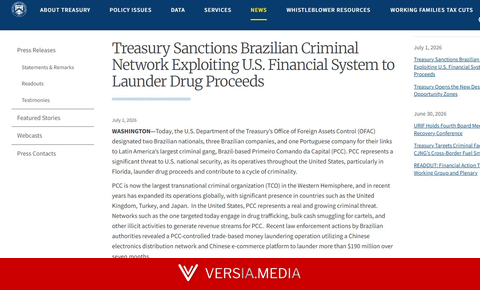 O que acontece agora com os brasileiros sancionados pelos EUA por ligação com o PCC? Entenda