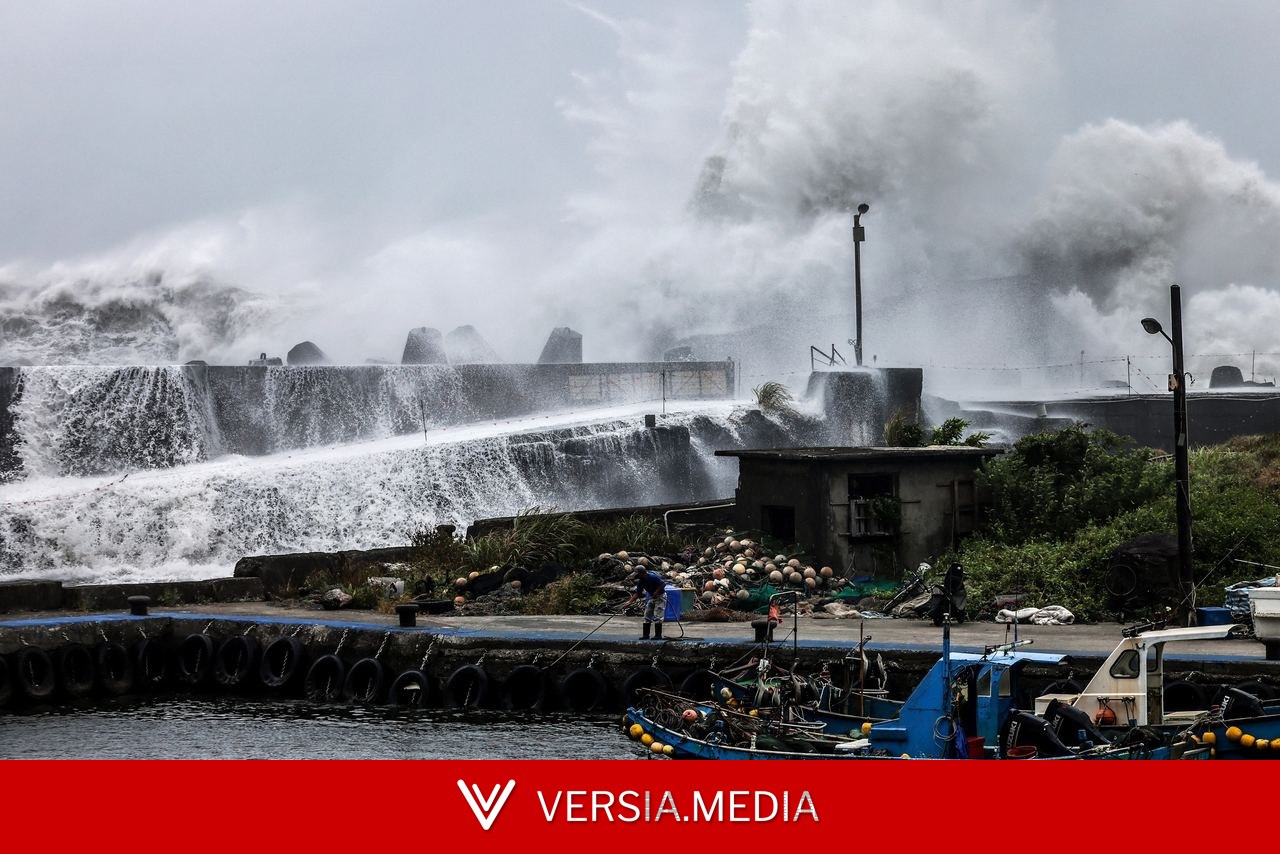 Tufão Bavi provoca 15 mortes nas Filipinas e deixa Taiwan em 'alerta máximo'; VÍDEO em timelapse mostra passagem do fenômeno