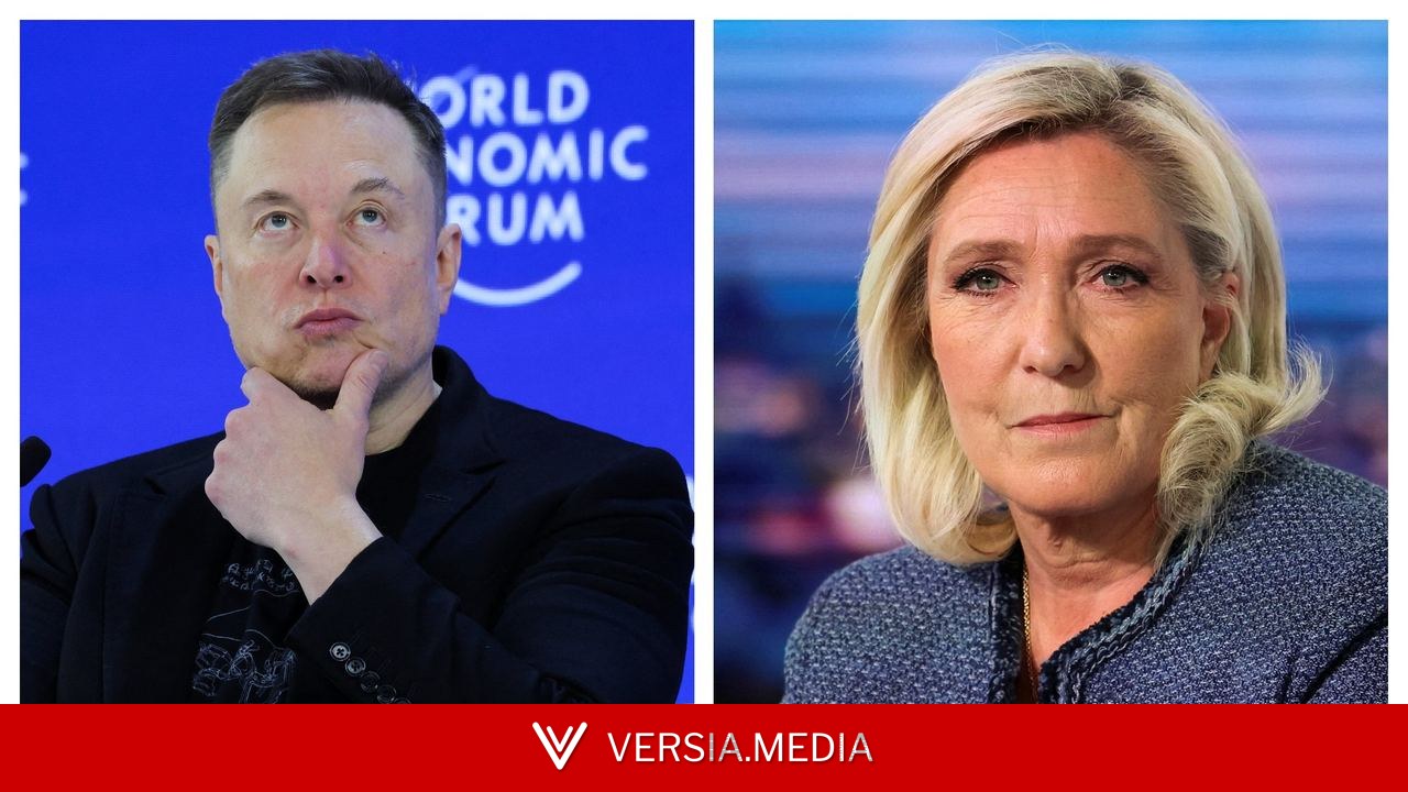 Musk diz que Le Pen é 'última esperança da França'