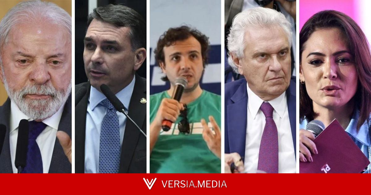As intenções de voto para presidente no primeiro turno, segundo nova pesquisa AtlasIntel
