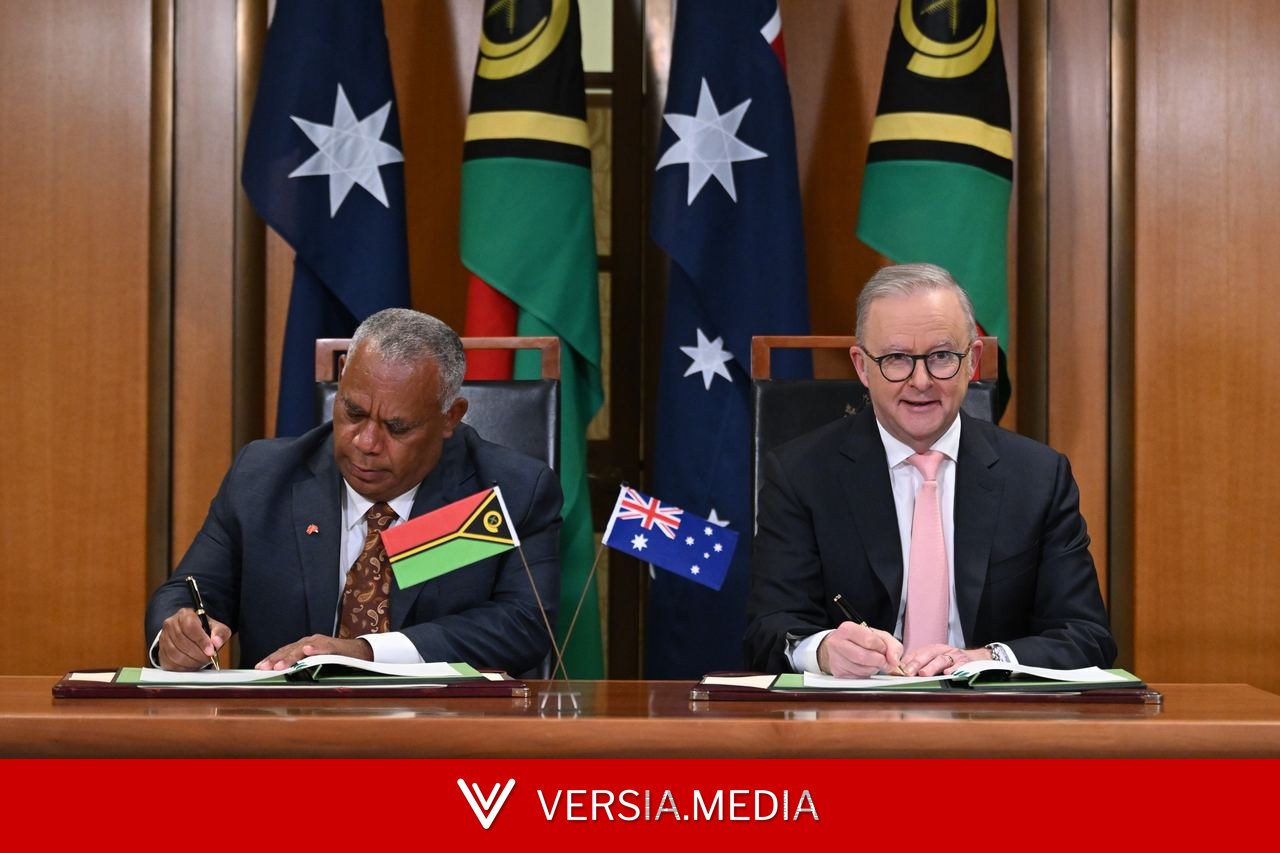Austrália e Vanuatu assinam acordo que barra base militar da China