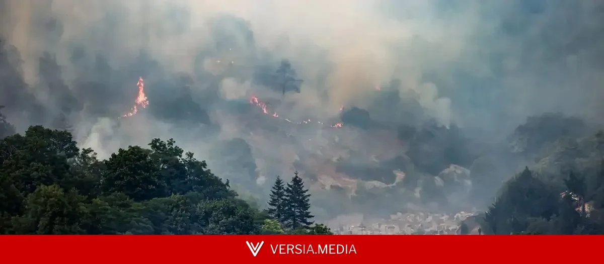 Incêndios devastam florestas durante calor intenso na Europa