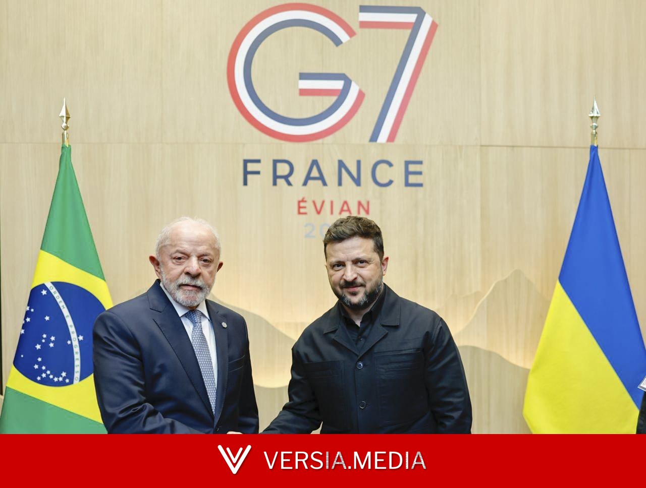 Lula se reúne com Zelensky e diz ter expectativa de atuação 'mais efetiva' da ONU para o fim da guerra entre Ucrânia e Rússia