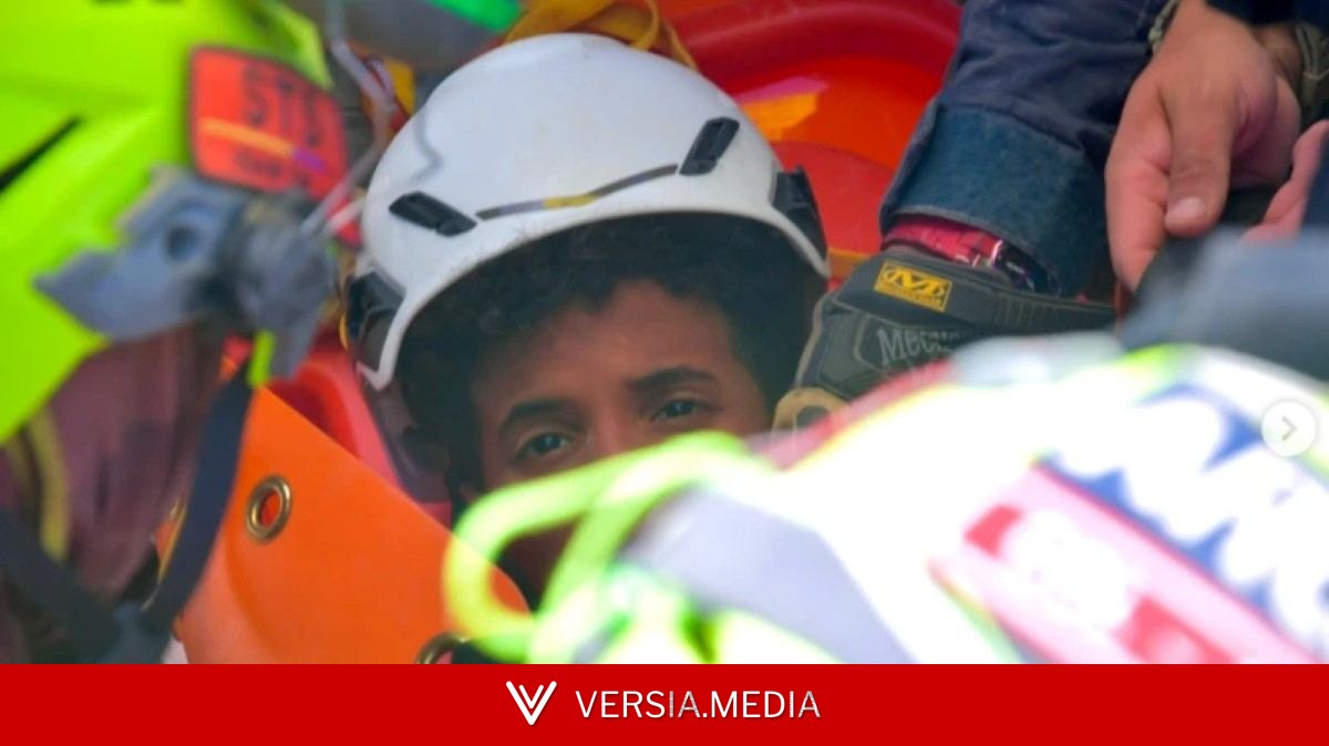 Os resgates de dois meninos de 11 anos presos após dias nos escombros dos terremotos na Venezuela