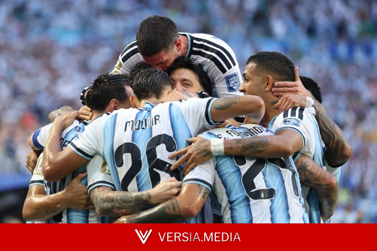 Argentina sofre para bater Cabo Verde na prorrogação e vai às oitavas da Copa