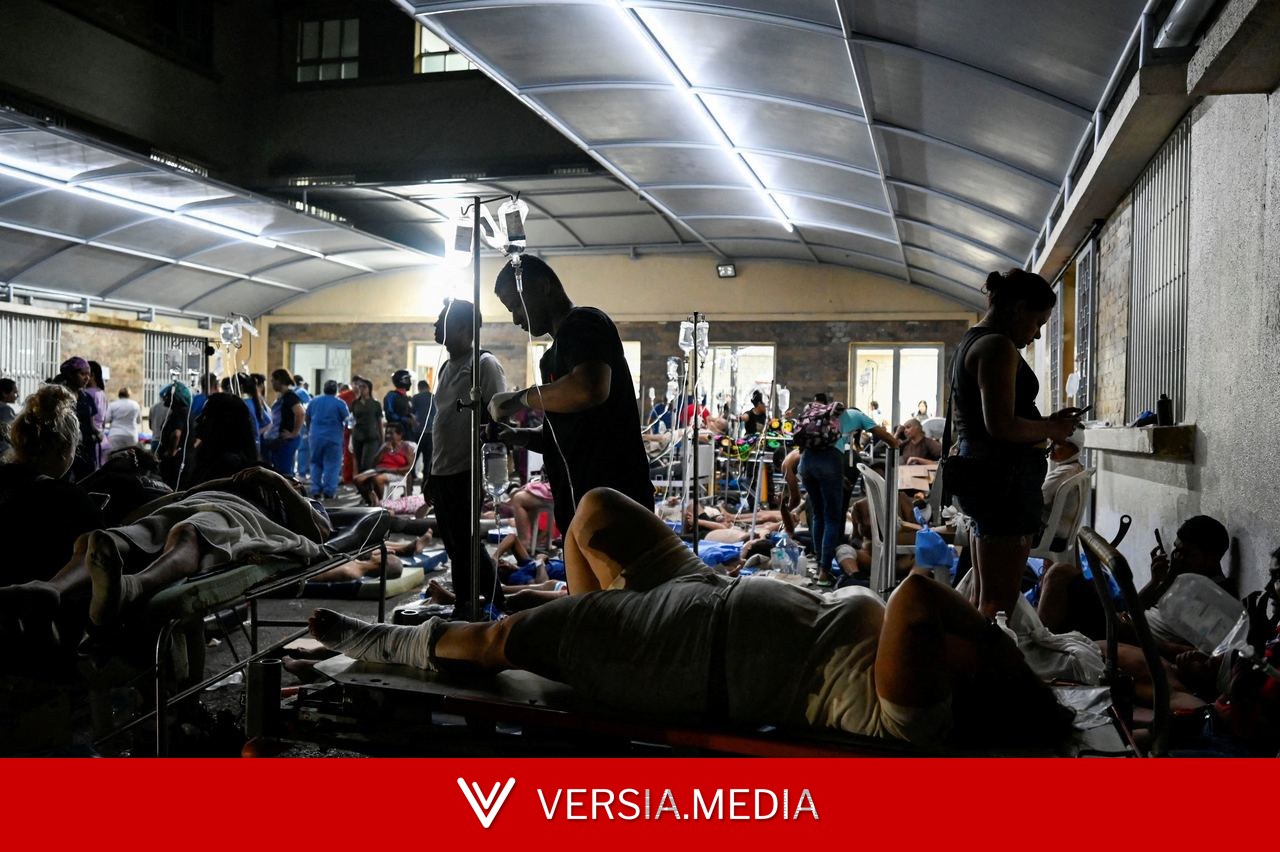 Terremoto na Venezuela: hospital lotado tem feridos sendo tratados no estacionamento; VÍDEO