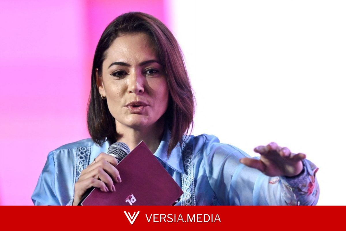 Michelle Bolsonaro anuncia saída do comando do PL Mulher após desavença com Flávio