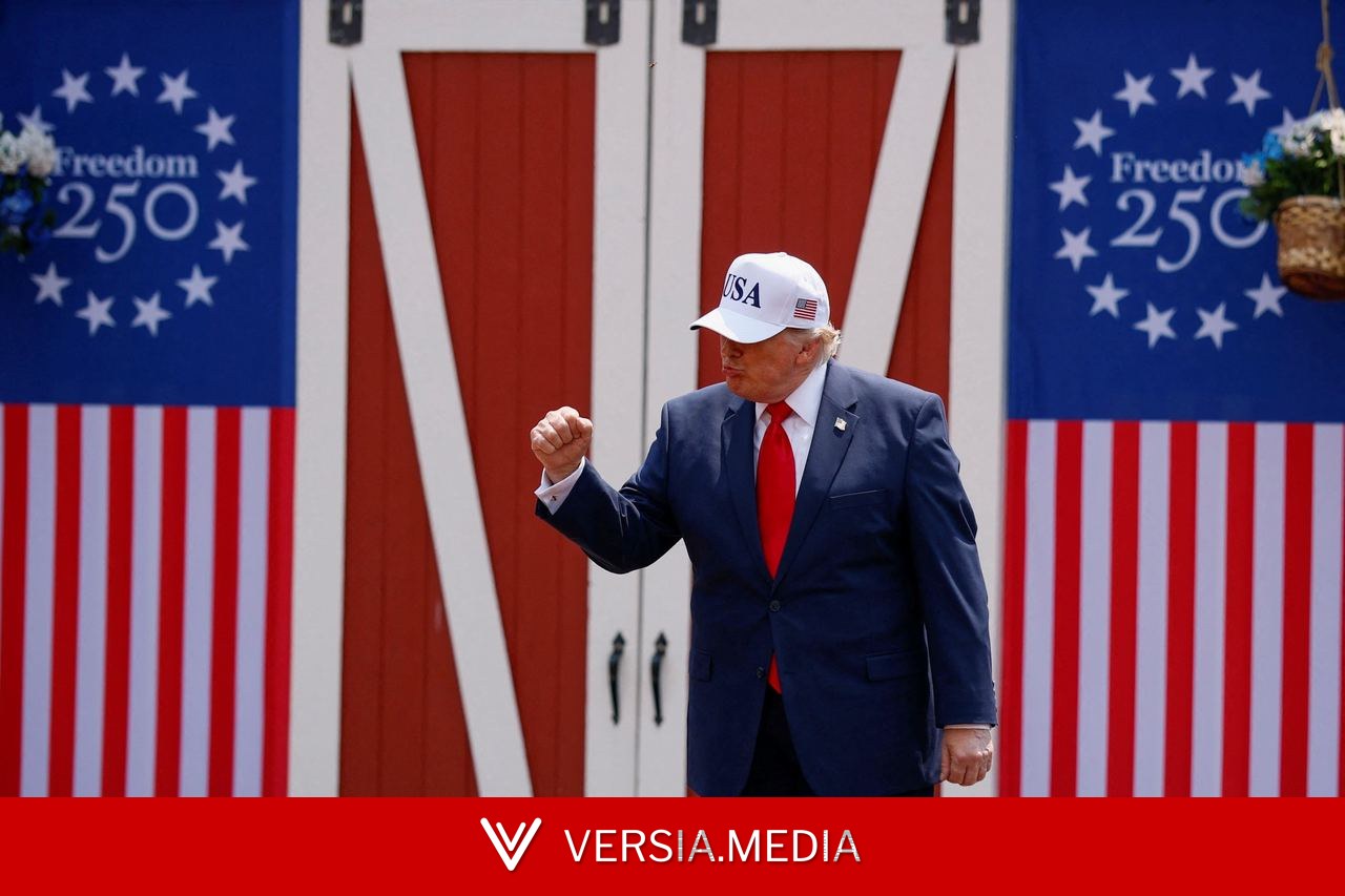 Trump transforma aniversário dos EUA em vitrine política, e festa de 250 anos expõe divisão do país