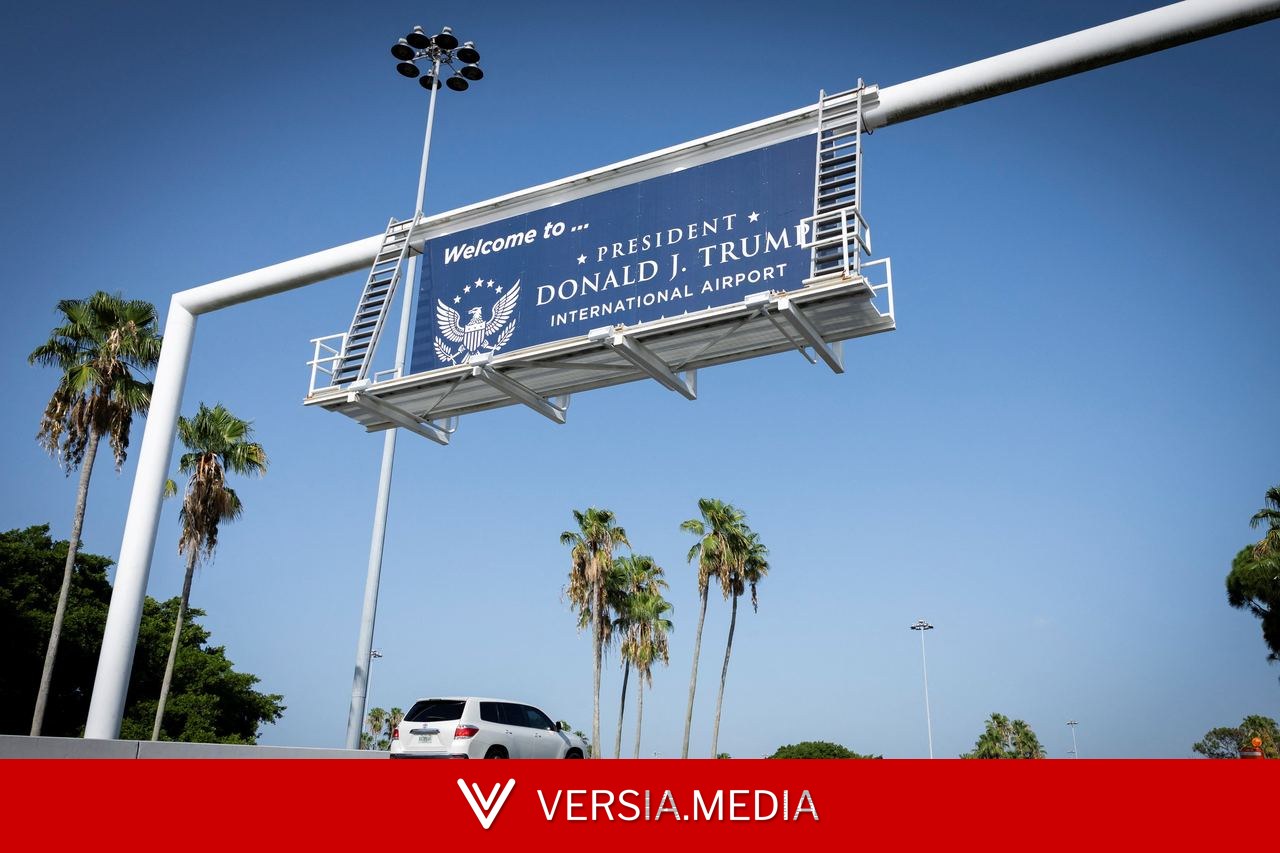 Aeroporto Internacional de Palm Beach passa a se chamar Donald J. Trump