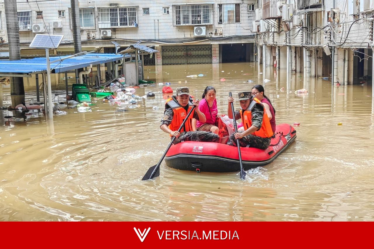 Tempestades deixam pelo menos 15 mortos na China
