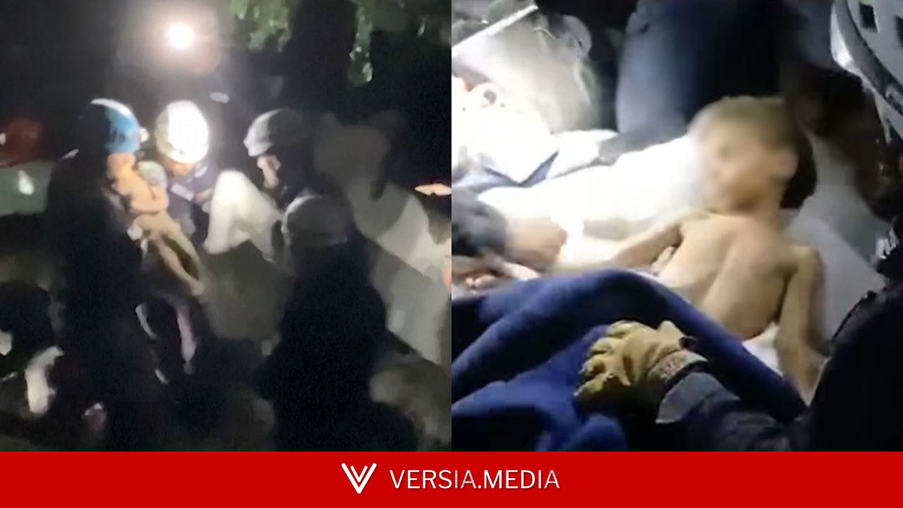 VÍDEO: criança é resgatada com vida de escombros 6 dias após terremotos na Venezuela